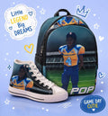 Custom Sneakers w/ Backpack